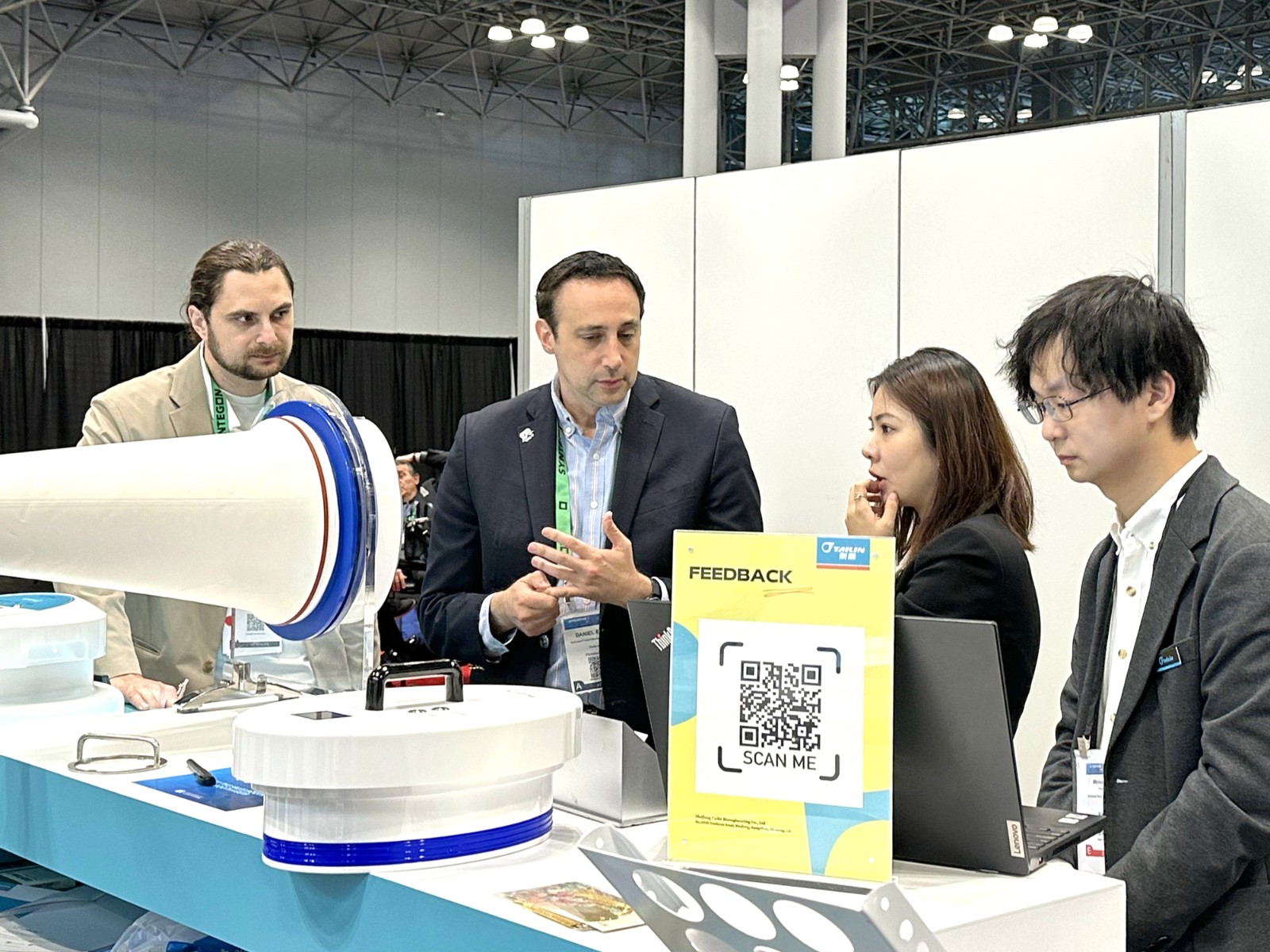 泰林生物亮相美國制藥工業展INTERPHEX 深化技術交流合作